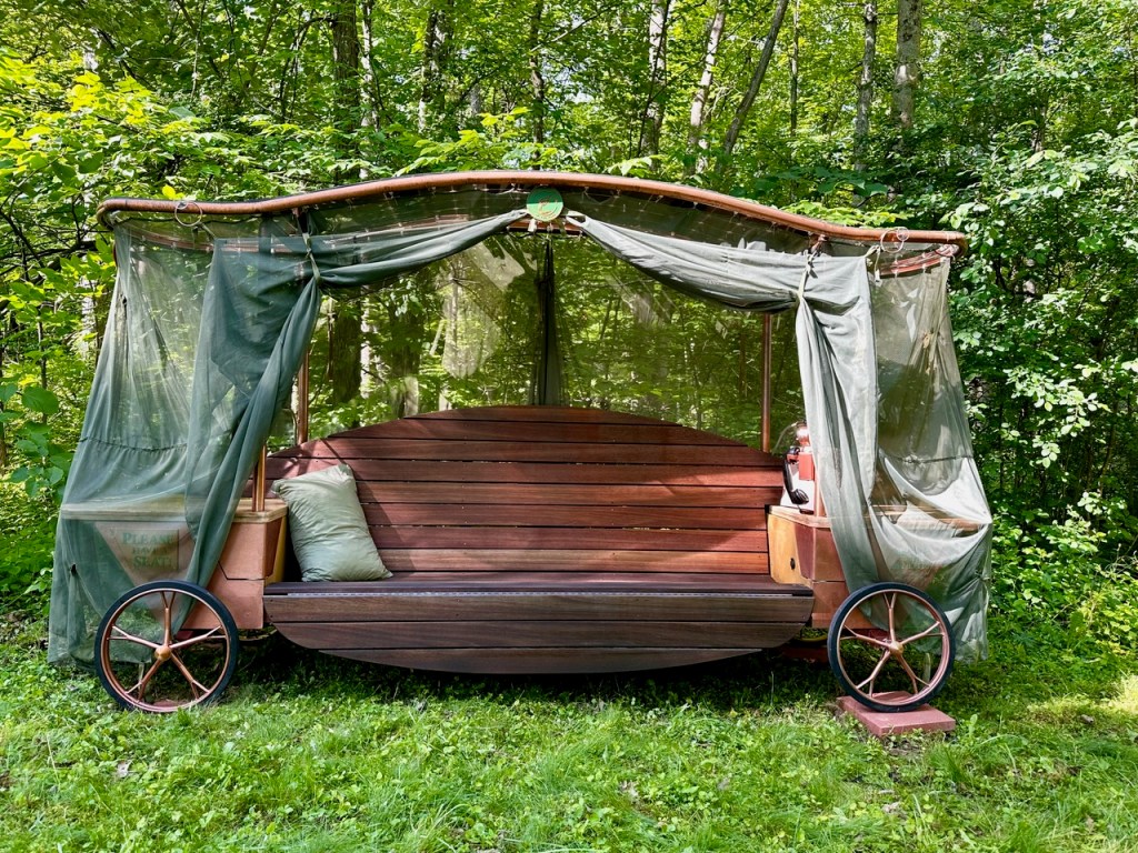 The Telephone of The Wind Bench Charlotte, VT