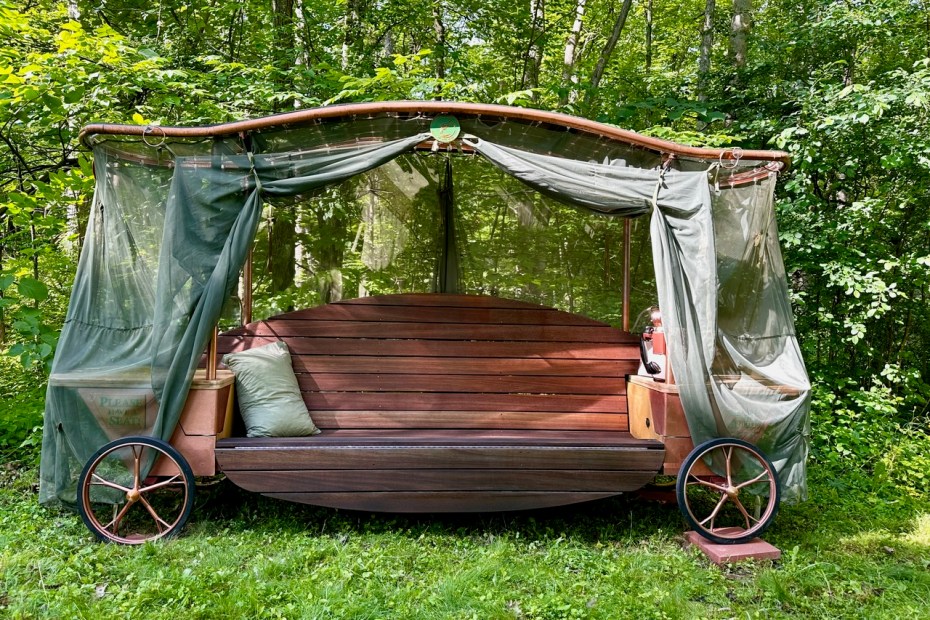 The Telephone of The Wind Bench Charlotte, VT